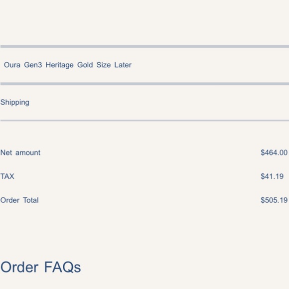 Oura Ring Gen3 Heritage Gold w/ 2 Chargers & Box - Picture 13 of 17